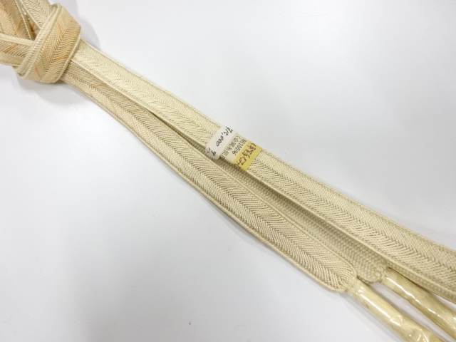 未使用品　正絹　手組帯締め